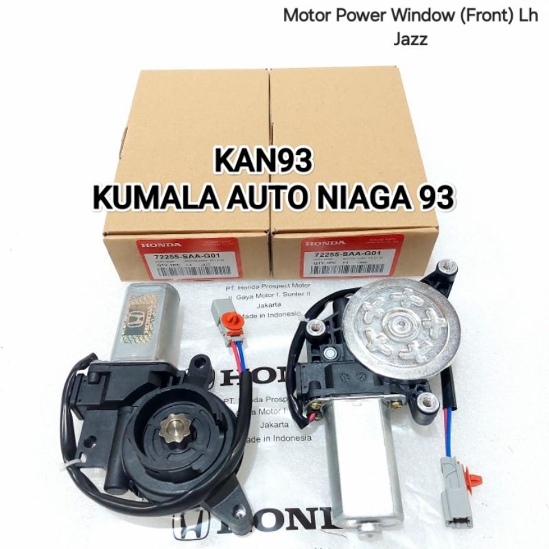 MOTOR POWER WINDOW-DINAMO WINDOW REGULATOR DEPAN KIRI/LH HONDA JAZZ ORIGINAL