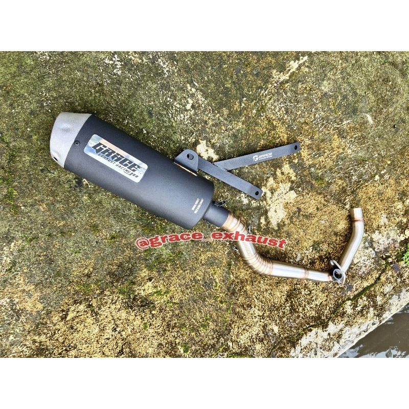 knalpot standar racing vespa matic sprint, Vespa Primavera, s125, lx 125 original Grace