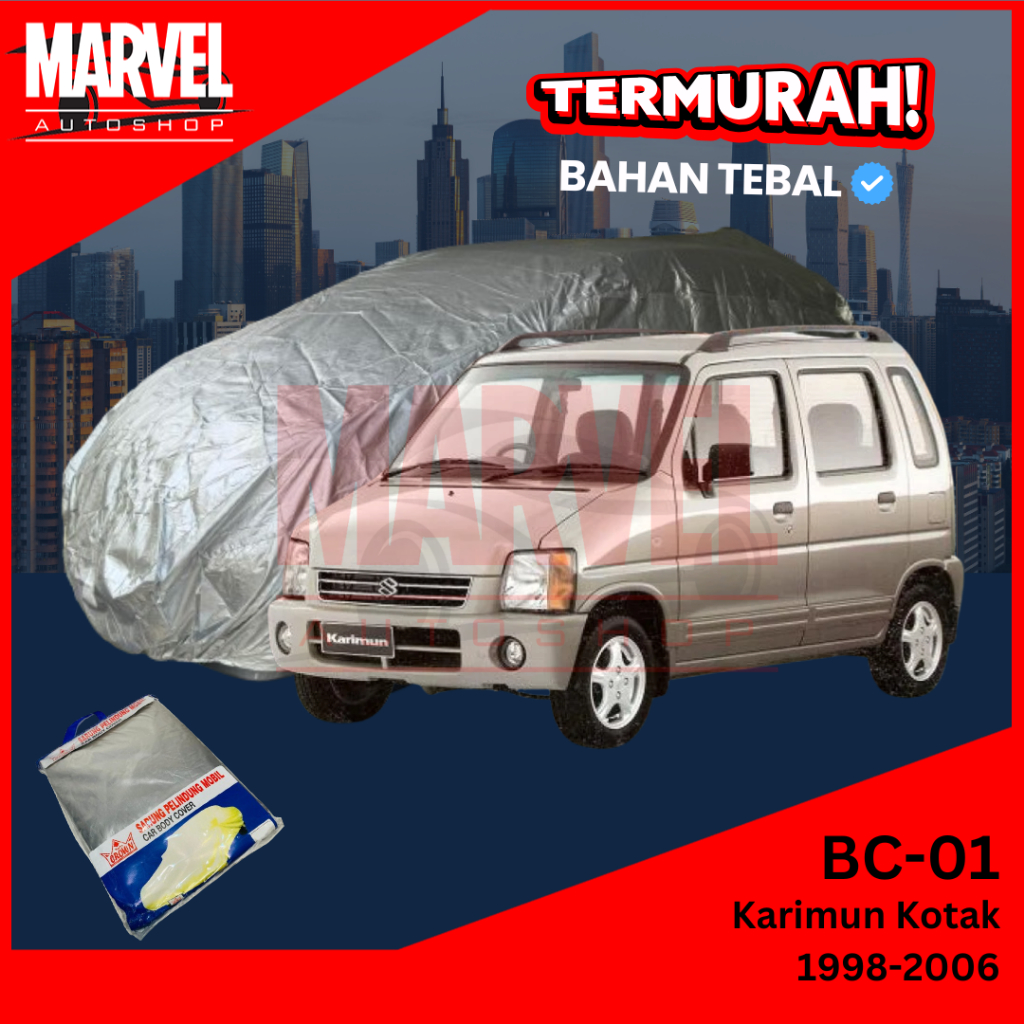BODY COVER SILVER SUZUKI KARIMUN KOTAK KARIMUN LAMA
