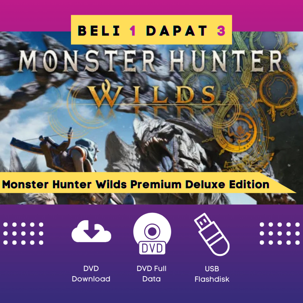 Monster Hunter Wilds Premium Deluxe Edition | Game PC Original