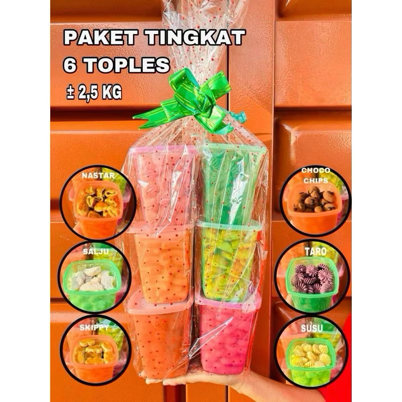 

Paulina Parcel isi 6/ Parcel Kue Kering isi 6pcs
