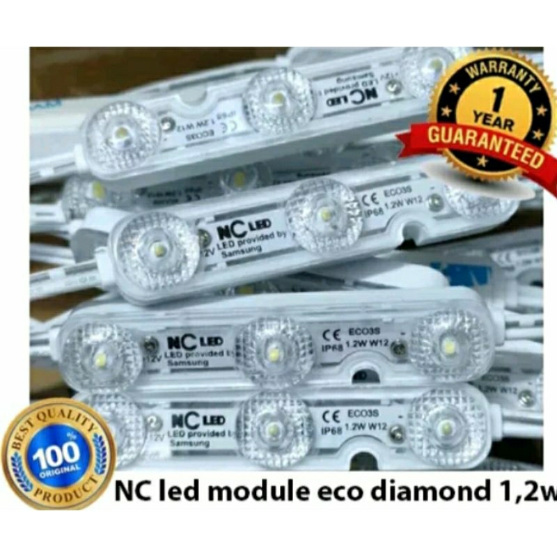 LED module Samsung NC 2835 warna putih 1.2W DC 12V