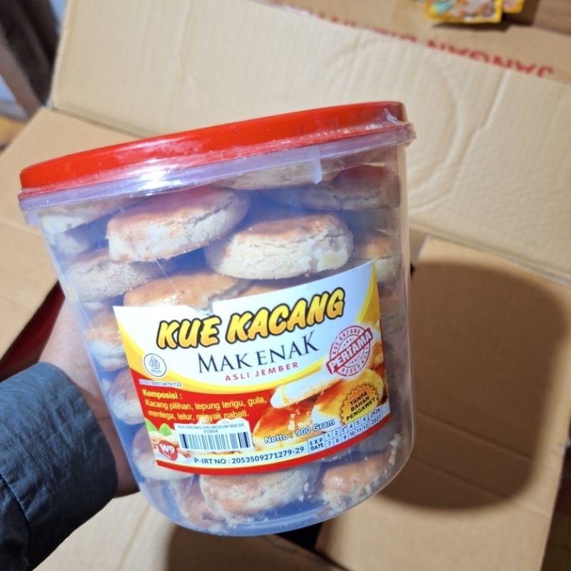 

MAK ENAK 900gr ASLI JEMBER Kue Kacang Mak Enak 900gr