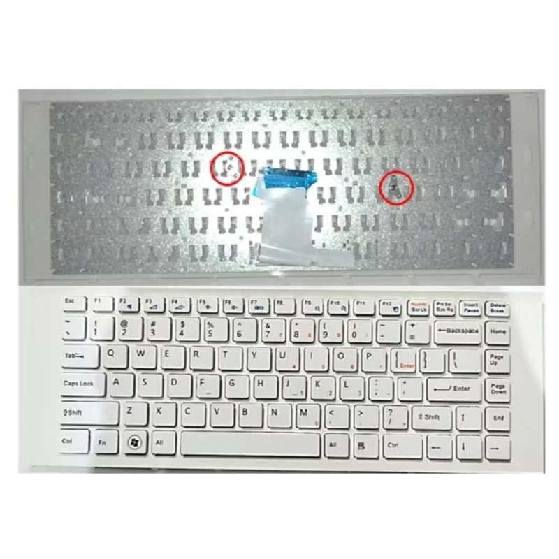 KEYBOARD SONY VAIO EA SERIES WHITE