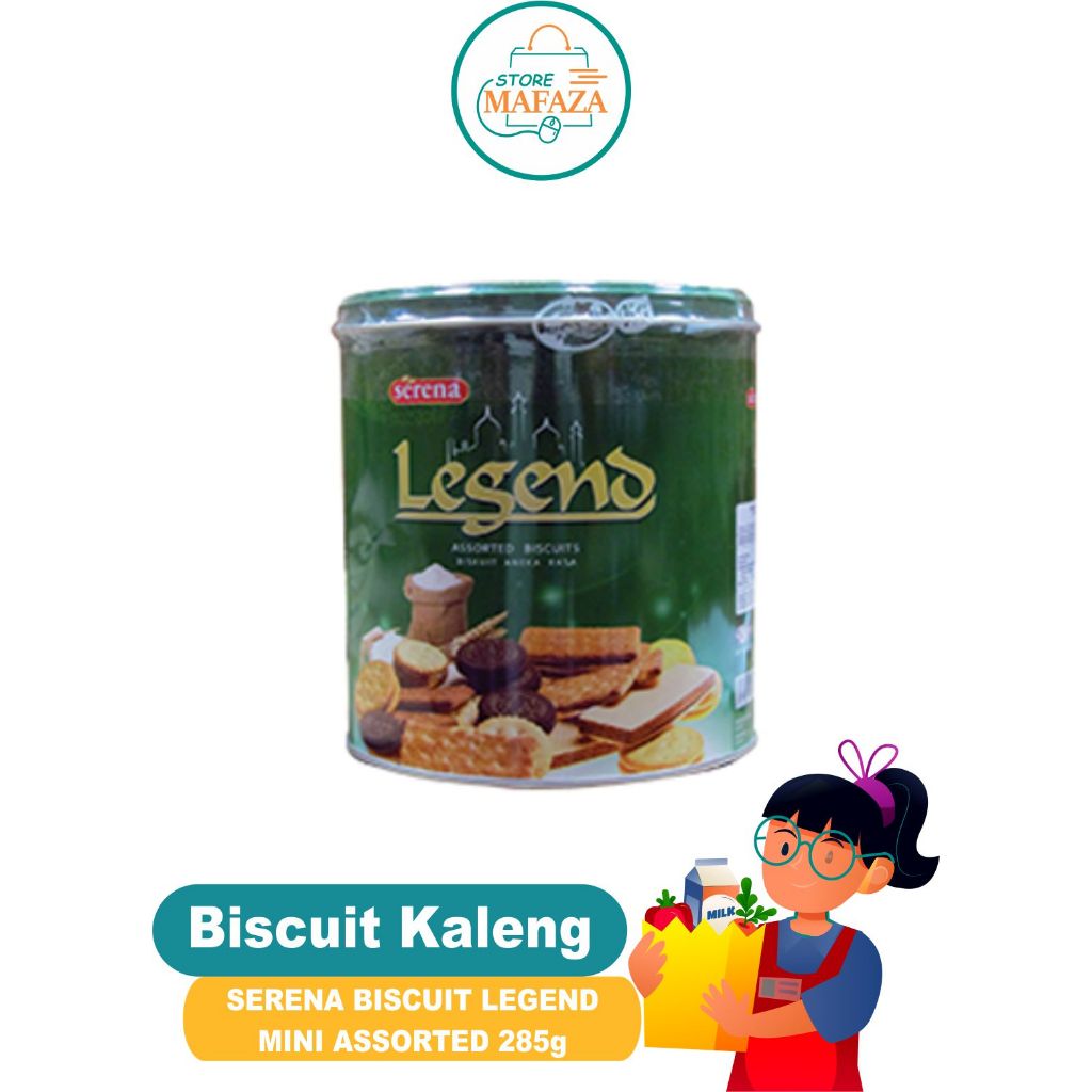 

SERENA Biscuit Kaleng SERENA BISCUIT LEGEND MINI ASSORTED 285g