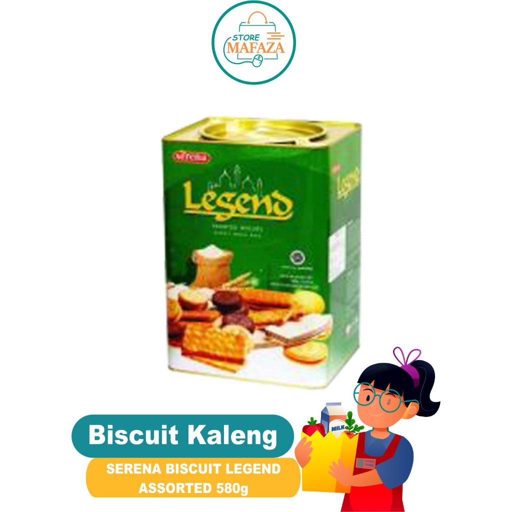 

SERENA Biscuit Kaleng SERENA BISCUIT LEGEND ASSORTED 580g