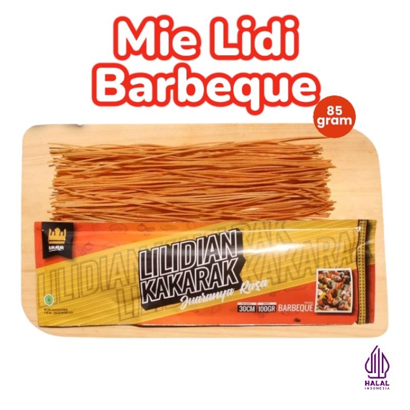 

KAKARAK - Mie Lidi Lilidian Varian Barbeque 85gr