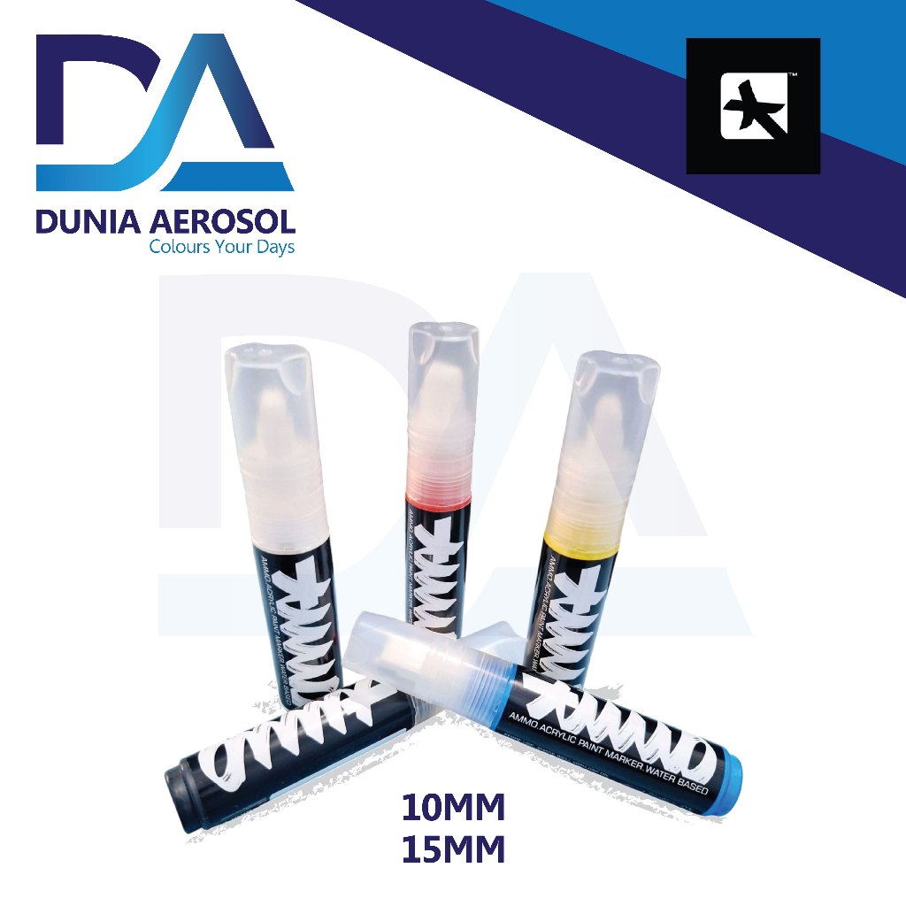 

Acrylic Marker 10mm Ammo Dripsndrops