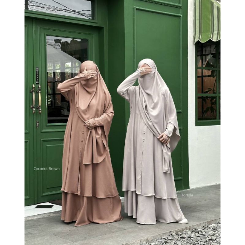 (NWT) ADIBA SERIES BY MAHIRA INDONESIA | Gamis Premium | Gamis Syar'i | Gamis Muslimah | Gamis Murah