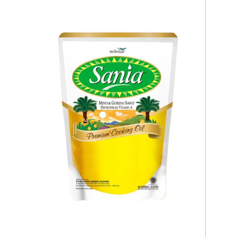 

Minyak Goreng Sania Refill 2lt