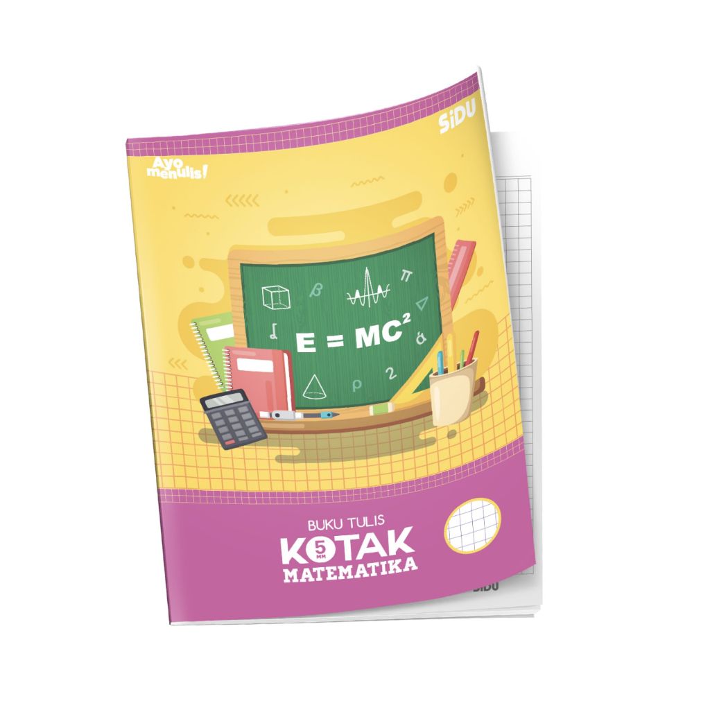 

Buku Tulis Matematika SIDU 38 lembar
