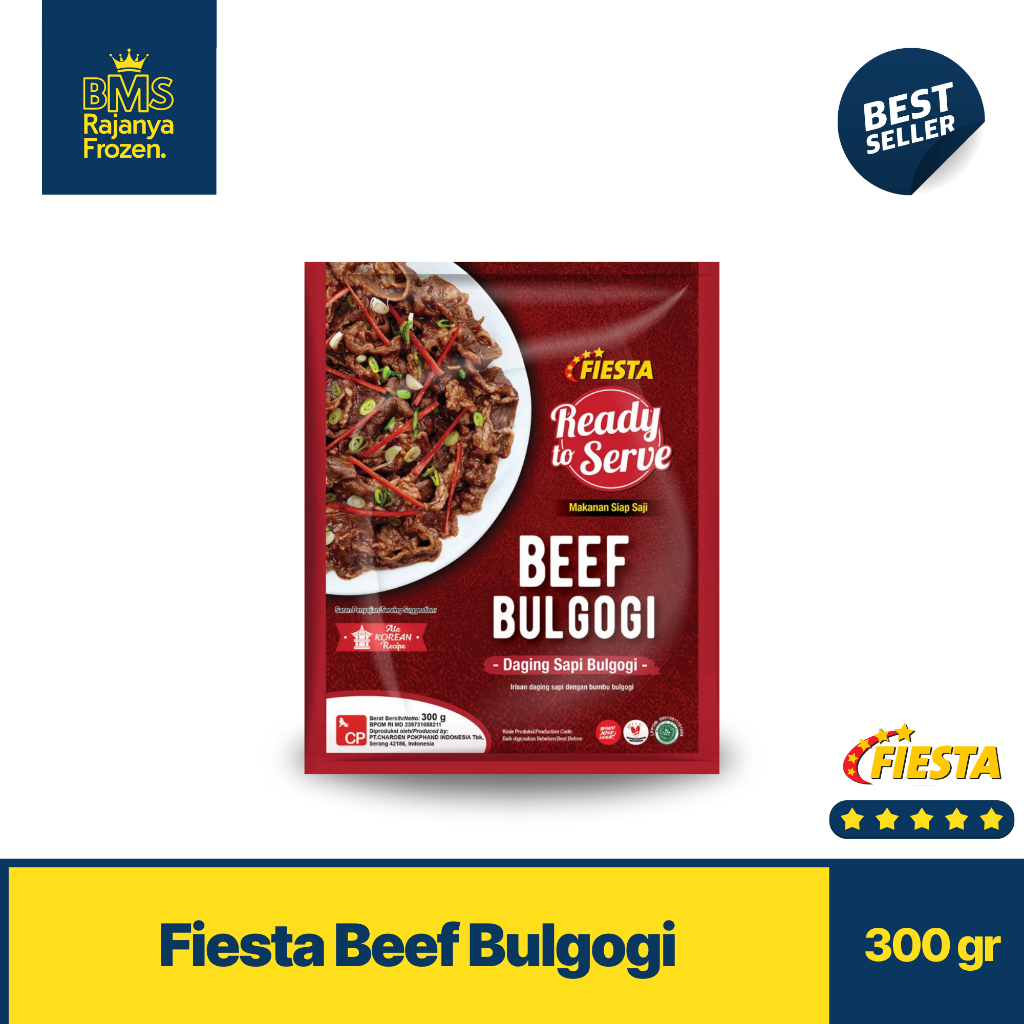 

Fiesta Beef Bulgogi 300gr