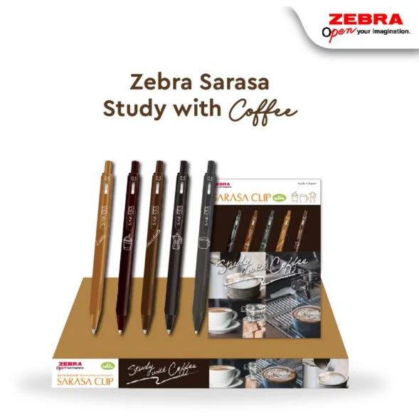 

Zebra Sarasa Pulpen Gel 0.5mm Vintage Coffee Series - Limited Edition - Satuan