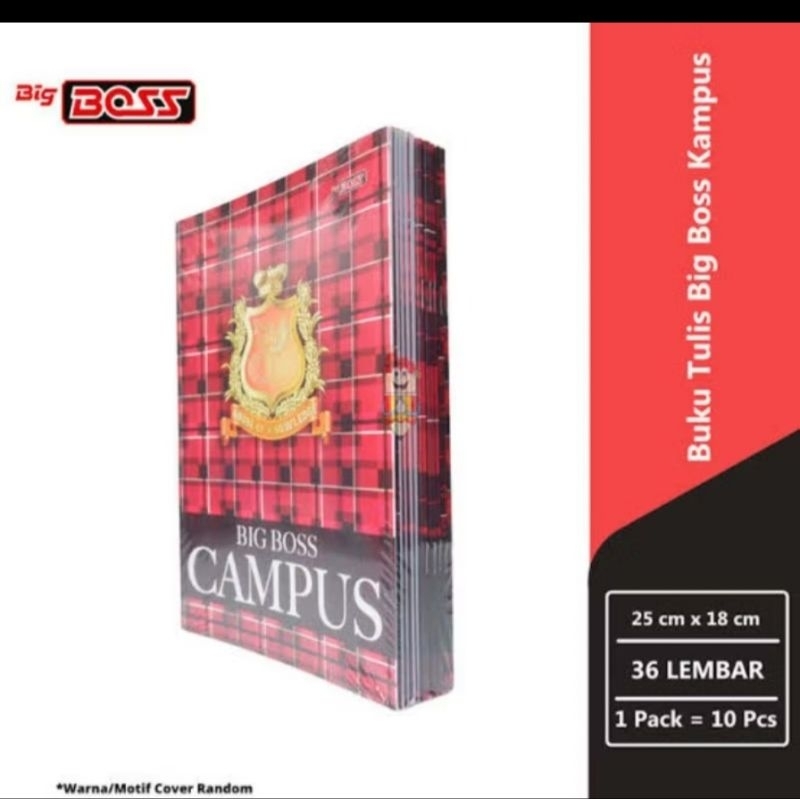 

[PCS] BUKU TULIS BIG BOSS ISI 36 LEMBAR TEBAL / BUKU PANJANG