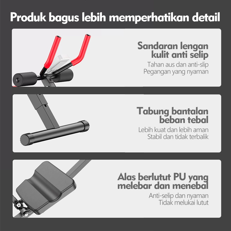 Alat Olahraga /Alat Fitness/Cardio 4 in 1/Alat Olahraga Fitness Gym/perut malas mesin/ Alat Olahraga
