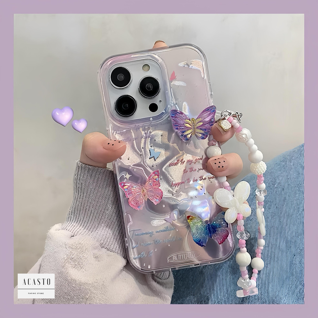 AC212 SOFTCASE WATERRY Hologram FOR Xiaomi Redmi Note 7 8 9 10 11 12 13 Pro Poco M5s M3 M5 X3 Pro Mi