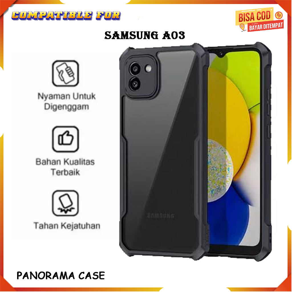 PROMO CASE SAMSUNG Galaxy A03 Casing Xundd Transparan Clear Pelindung HP
