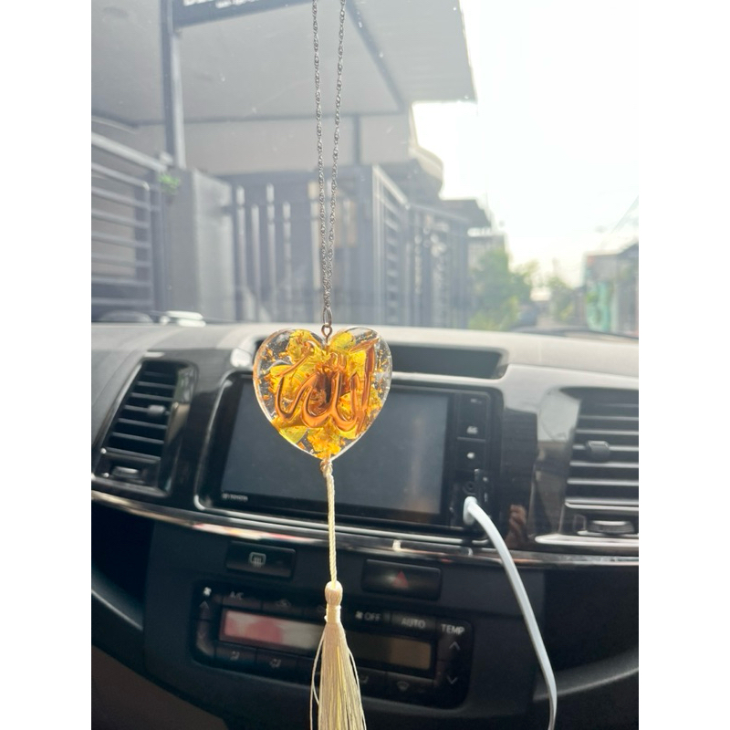 gantungan mobil lafadz Allah