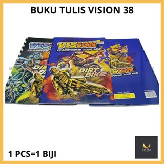 

(1 PCS = 1 BIJI) BUKU TULIS VISION 38/ BUKU TULIS ISI 38/ BUKU TULIS MOTIF COWOK