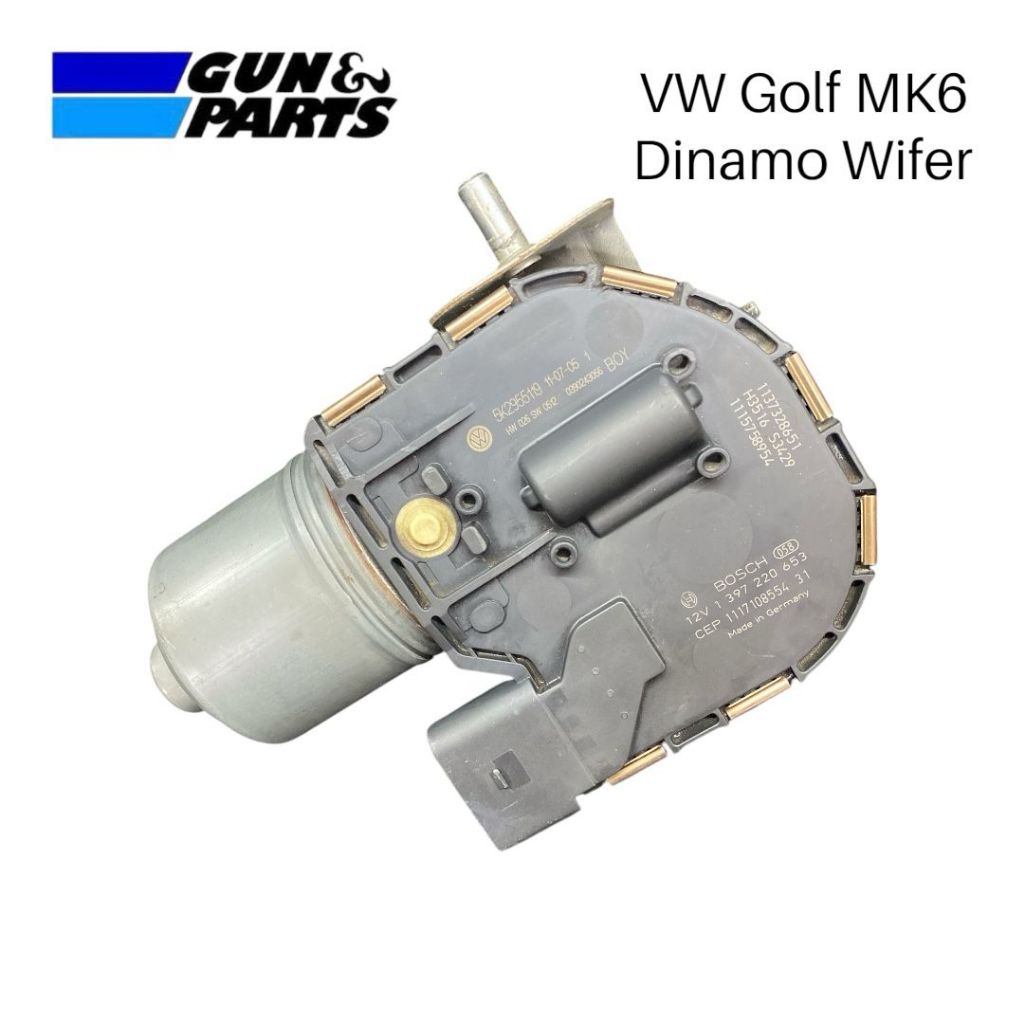 Dinamo Wiper VW Golf MK6 Sparepart Mobil Copotan Original
