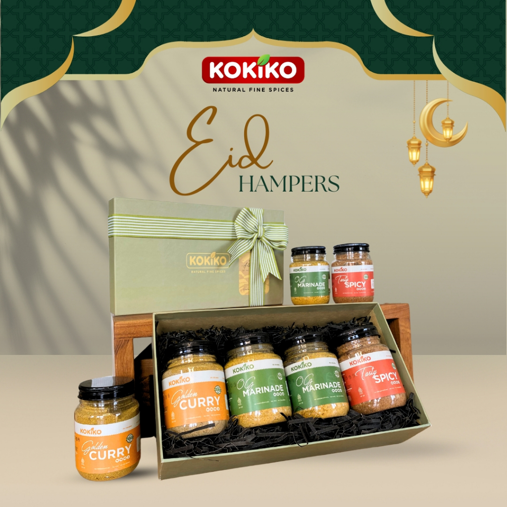 

KOKIKO Hampers Lebaran Bumbu Instan, Praktis & Lezat | Eid Hampers | Ramadhan | Parcel Lebaran