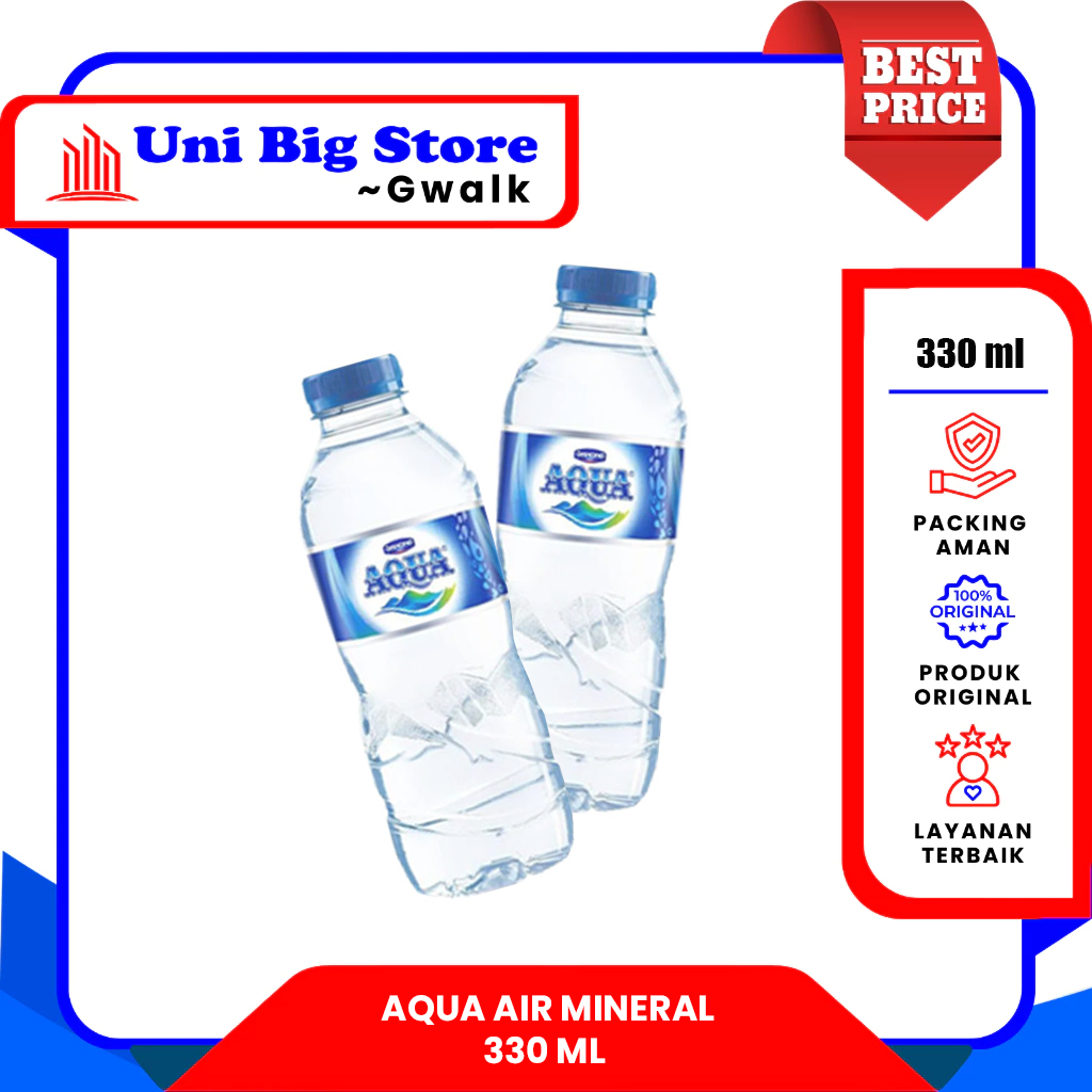 

AQUA AIR MINERAL BOTOL - 330 ml