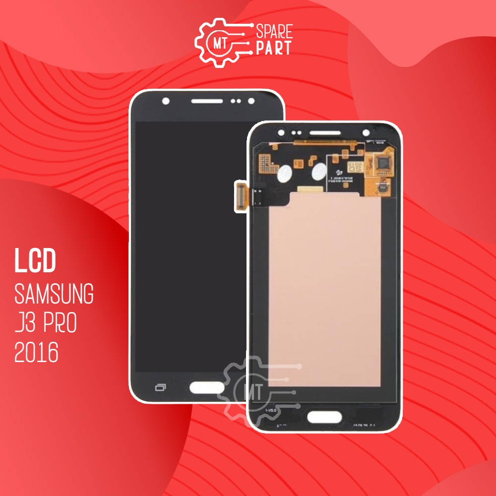 LCD Samsung J3 Pro 2016 - Original 100% Fullset Touchscreen Garansi 1 Bulan Packing Bubble