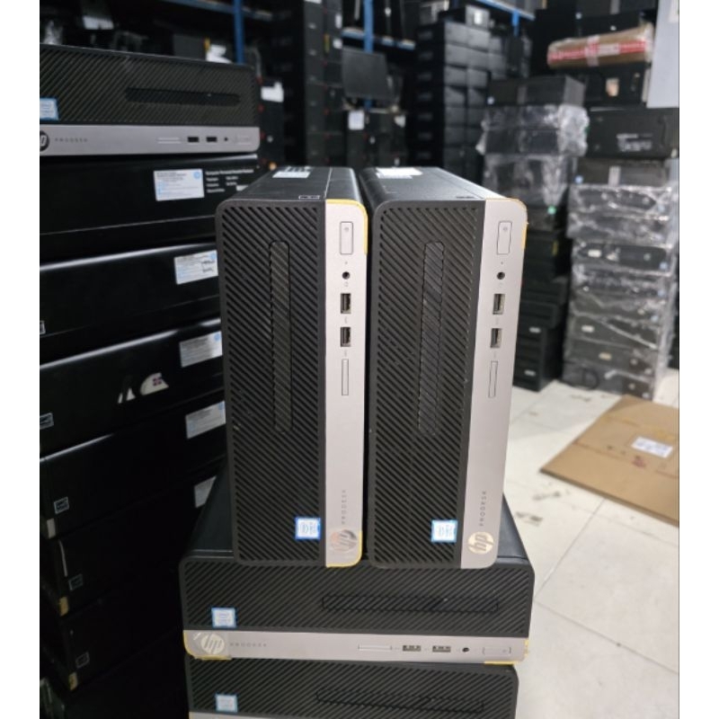 PC HP PRODESK 400 G5 SFF  CORE I7 8700  GENERASI 8 RAM 32 GB SSD 512 GB