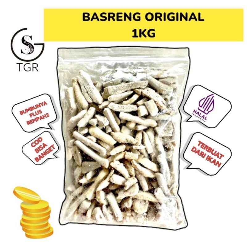 

BASRENG ORIGINAL 1KG BASO IKAN GORENG