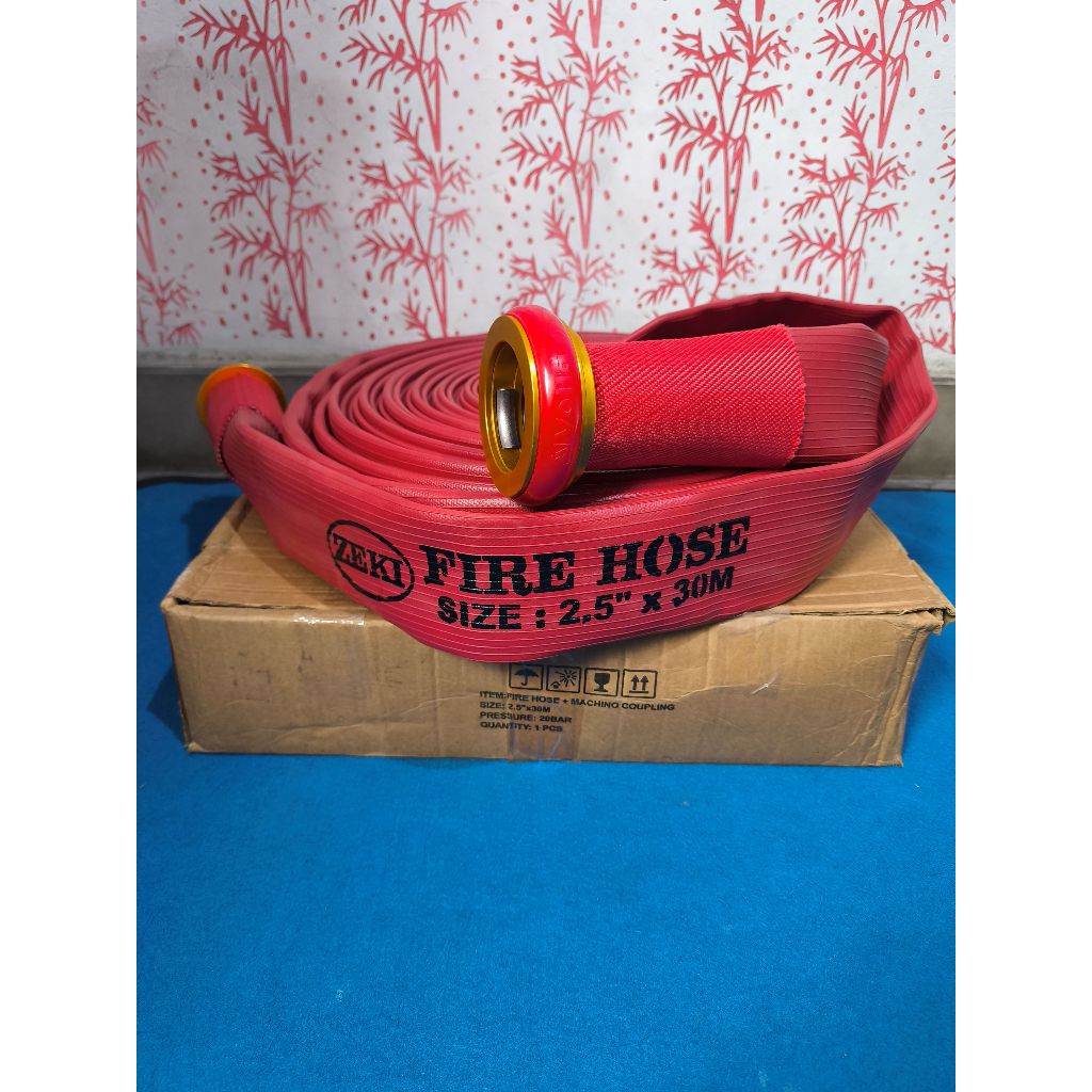 Selang Hydrant Zeki/Ozeki uk. 2,5" x 30 m - Selang Pemadam