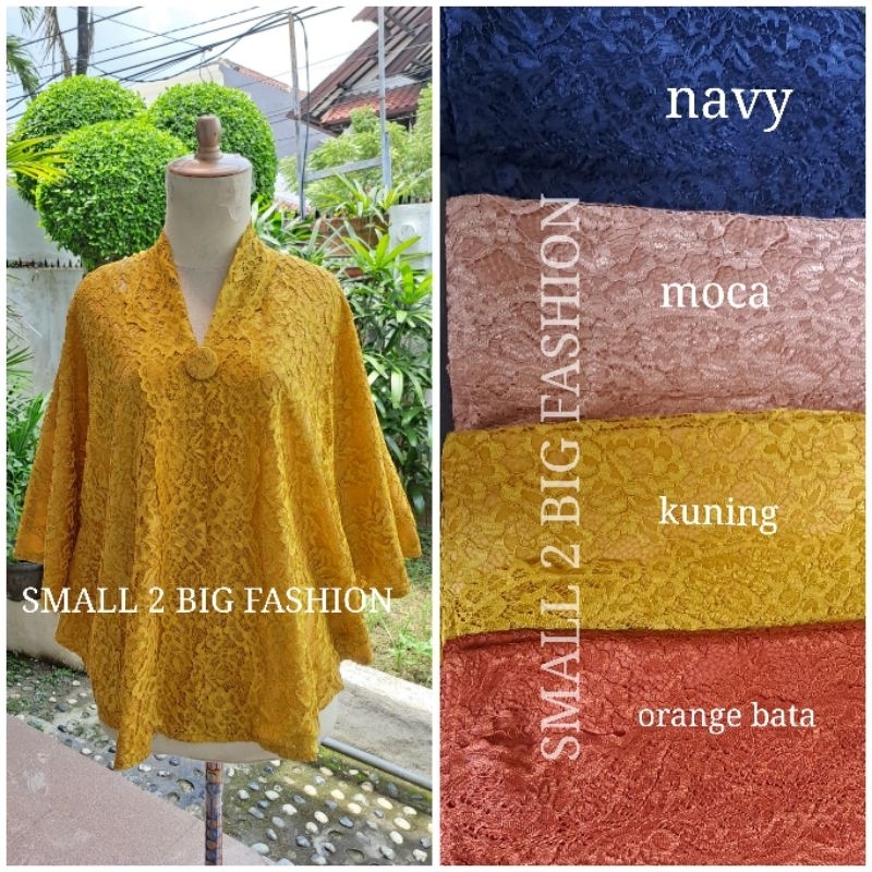 PO baju brokat jumbo navy size L XL XXL 3L 4L 5L 6L 7L