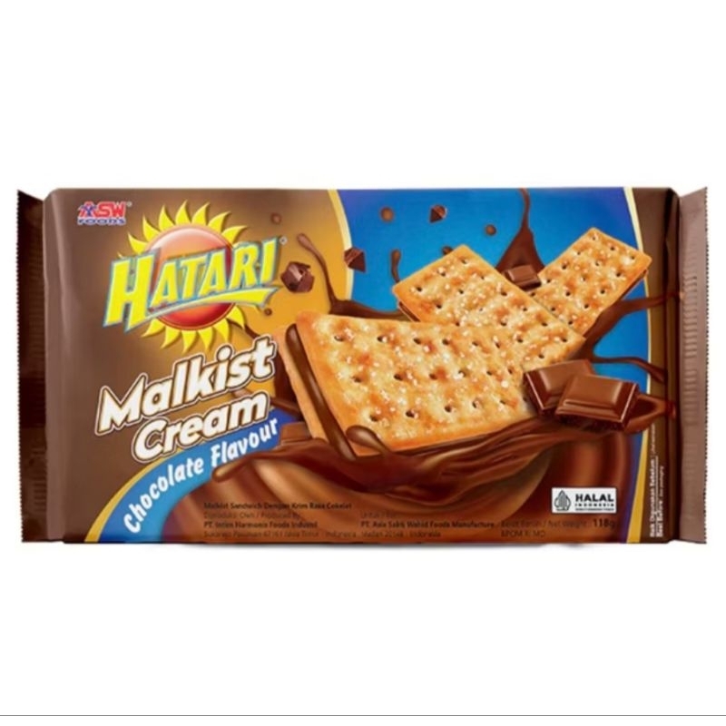 

hatari malkist cream chocolate 118gr