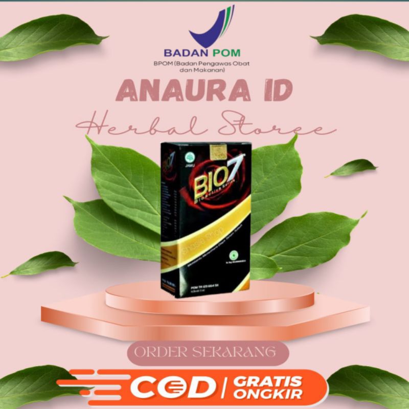 BIO 7, BIO SEVEN, BIO7, bio7, bio 7, JAMU TETES HERBAL 100% ORIGINAL