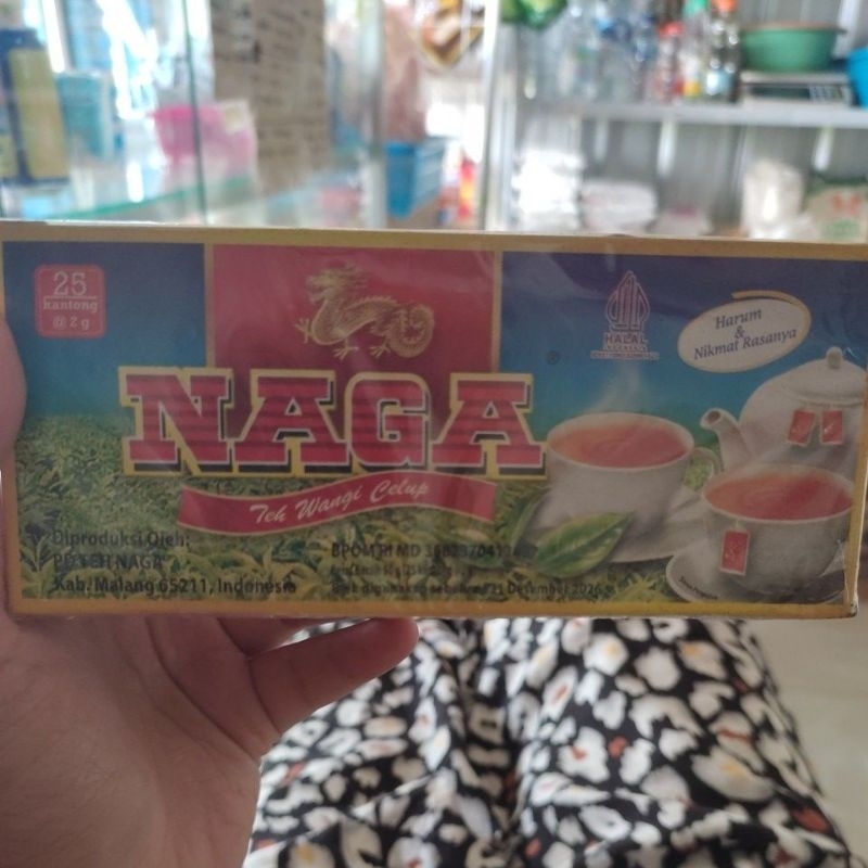 

Teh naga celup 25 kantong