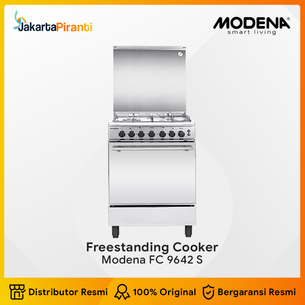 Kompor Gas Oven Free Standing Freestanding Cooker Modena FC 9642 S