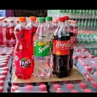 

Coca cola, fanta, sprite 1liter