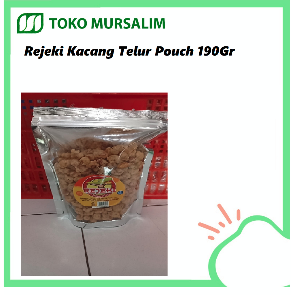 

Rejeki Kacang Telur Pouch Berkualitas190Gr