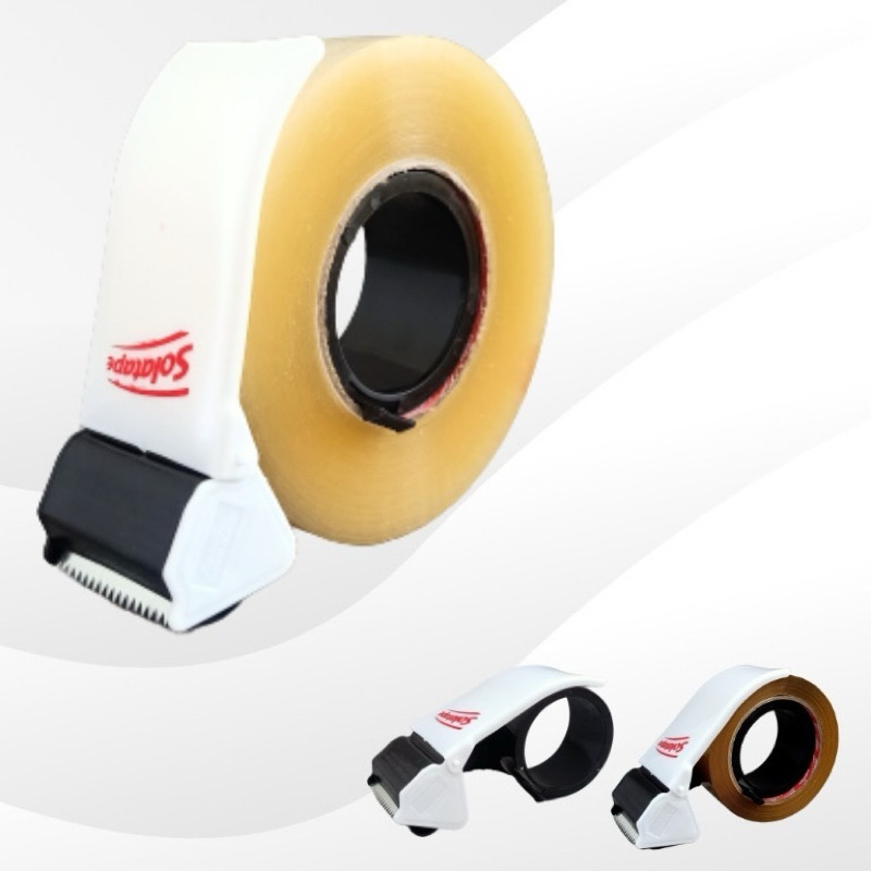 Dispenser Tape Cutter | Cutter Tape | Alat Pemotong Lakban Jumbo - TEMPAT LAKBAN / TAPE DISPENSER 2 