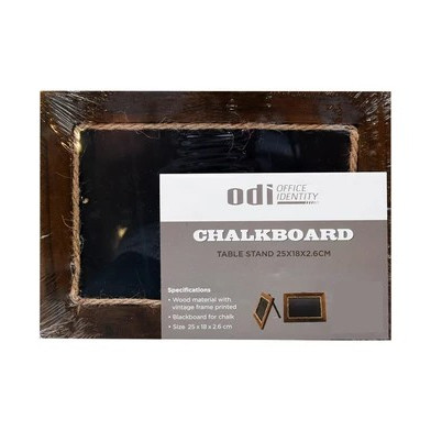 

ODI Papan Tulis Table Stand 25 x 18 x 2.6 CM