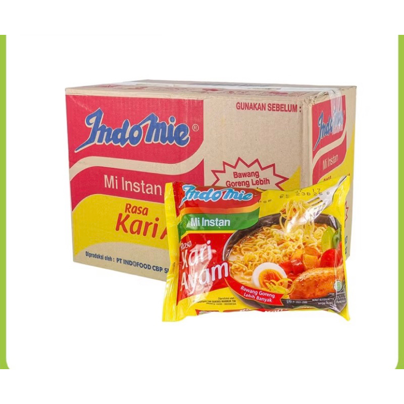 

1 DUS INDOMIE KARI AYAM isi 40pcs