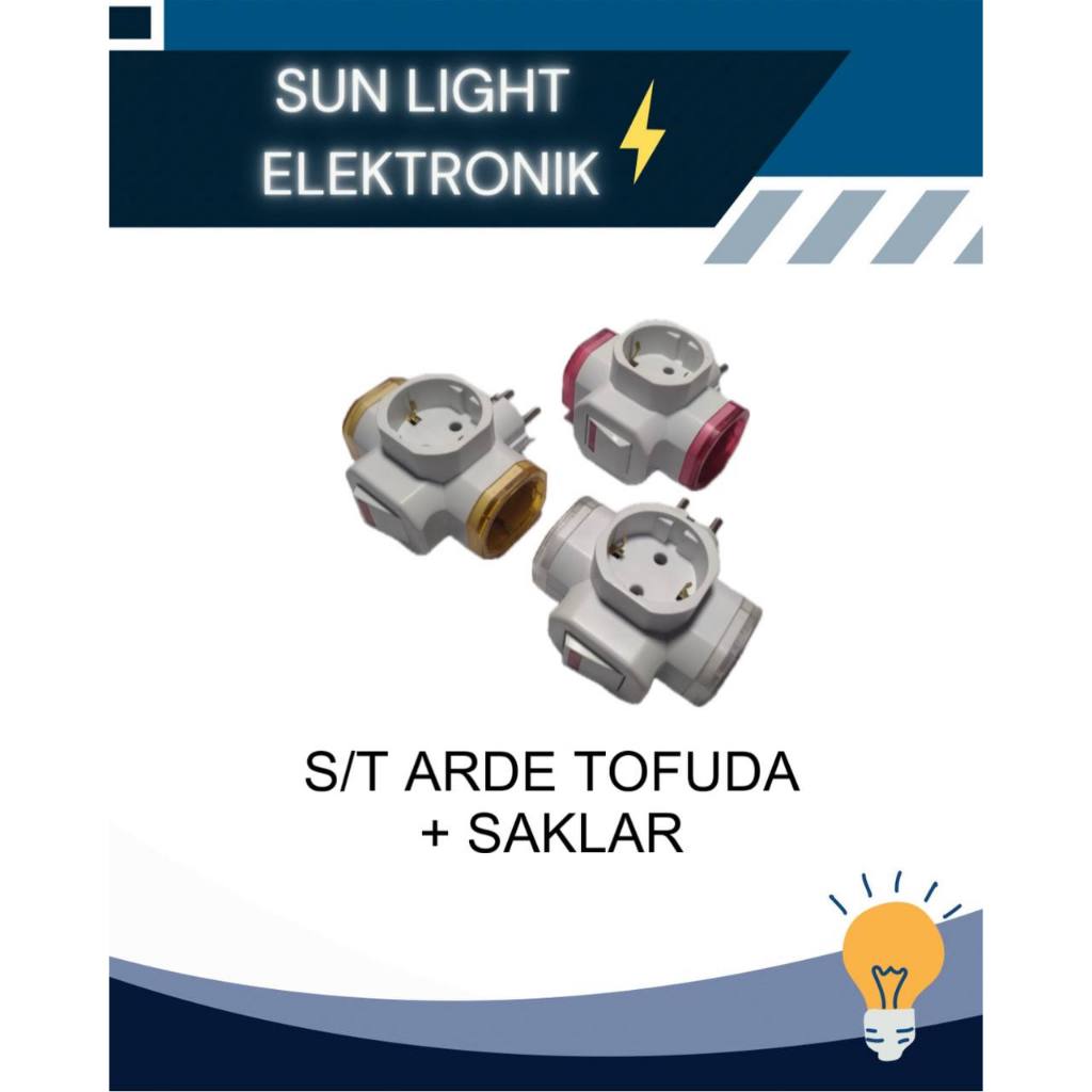 Steker ARDE Tofuda + Saklar | S/T ARDE Tofuda