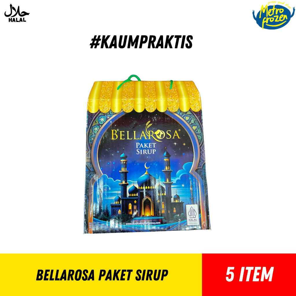 

BWLLAROSA Paket Sirup (4kuker 1sirup)