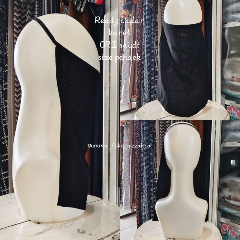 Ready Cadar Karet Ori Saudi Size Pendek