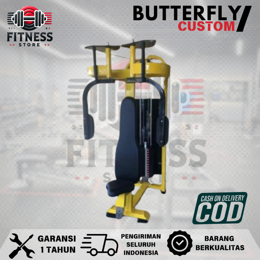 Alat Fitness Komersil Custom BUTTERFLY - alat fitness rumahan