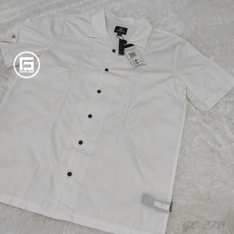 kemeja volcom original, L