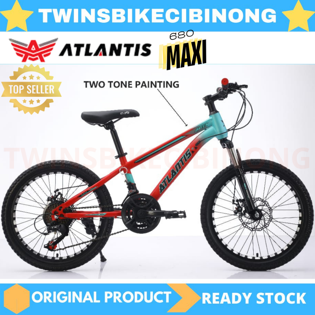 Sepeda Anak Laki Laki Gunung MTB 20 ATLANTIS 690 DISC BRAKE