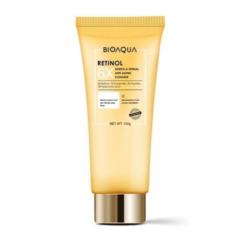 Bioaqua 6x retinol anti aging cleanse