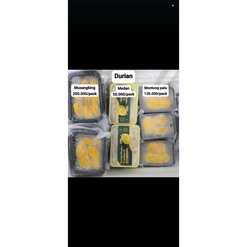 

FRESH4YOU_DURIAN MEDAN PREMIUM 500GRAM