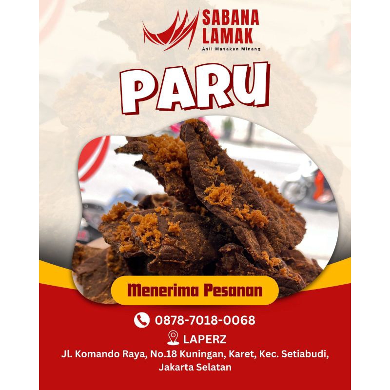 

Paru goreng Padang -Renyah