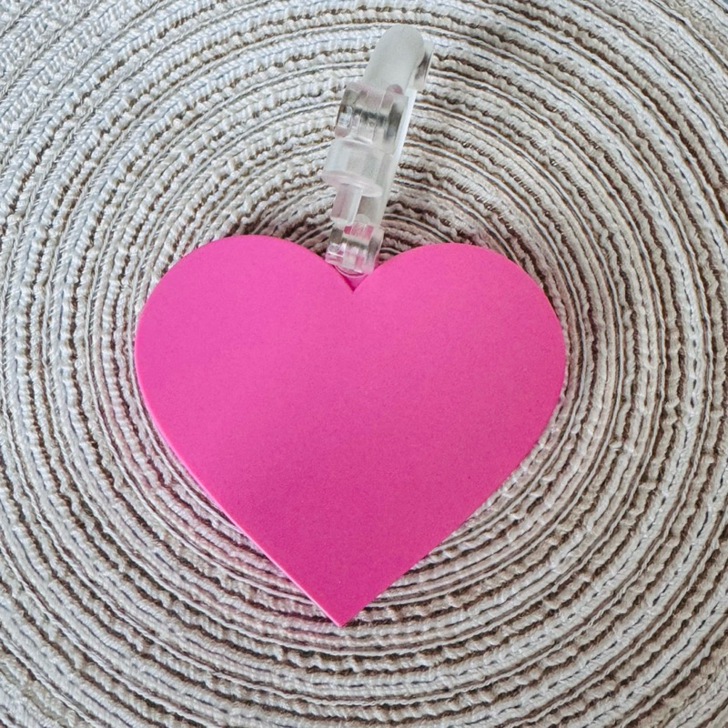 nendoroid more heart stand base pink love